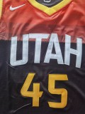 Hot Sale Donovan Mitchell #45 Utah Jazz Basketball Jersey