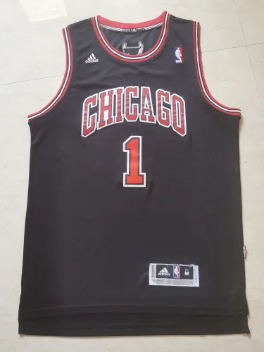 Classic Derrick Rose #1 Chicago Bulls Basketball Jersey