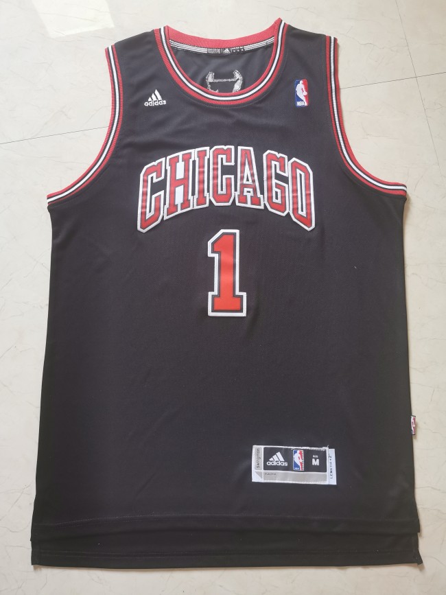 Classic Derrick Rose #1 Chicago Bulls Basketball Jersey