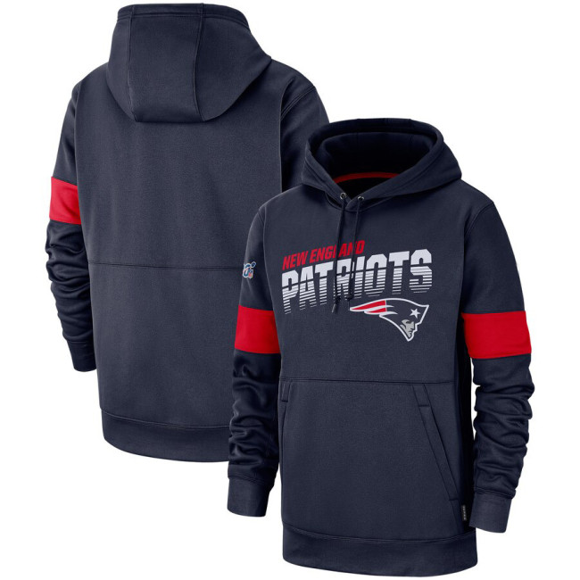 Hot Sale Spring and Autumn New New England Patriots Hooded Sweater Men