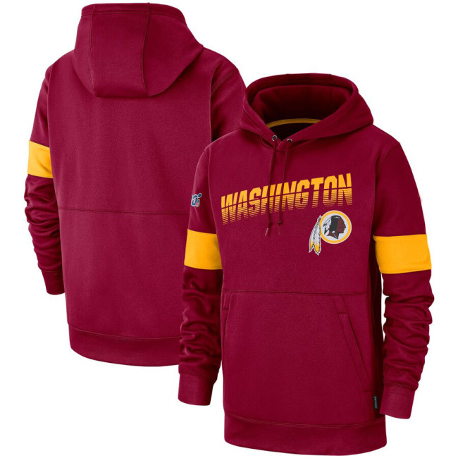 Hot Sale Spring and Autumn New Washington Redskins Hooded Sweater Men