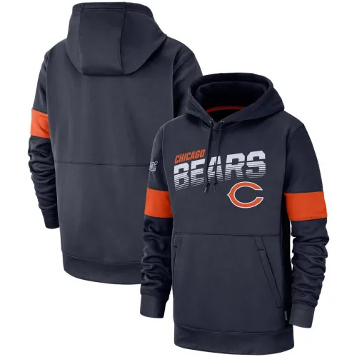 Hot Sale Spring and Autumn New Chicago Bears Hooded Sweater Men