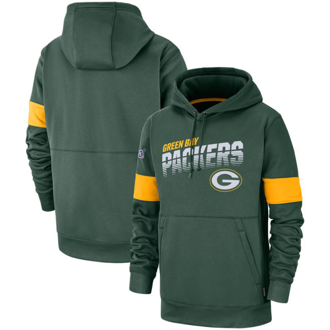 Hot Sale Spring and Autumn New Green Bay Packers Hooded Sweater Men