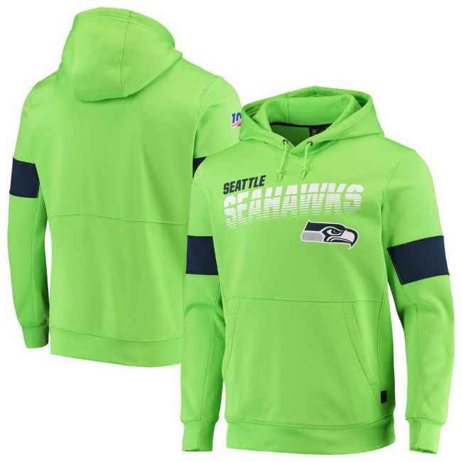 Hot Sale Spring and Autumn New Seattle Seahawks Hooded Sweater Men
