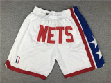Hot Sale Vintage Brooklyn Nets Basketball Shorts Stitching
