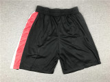 City Edition Black Portland Trail Blazers Basketball Shorts Stitching