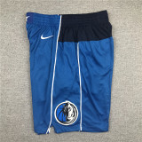 Classic Dallas Mavericks Dallas Mavericks Basketball Shorts Blue