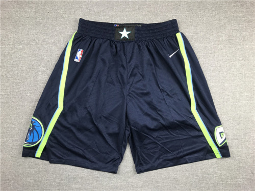 City Edition Dallas Mavericks Dallas Mavericks Basketball Shorts Dark Blue