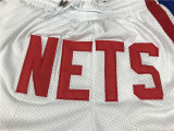 Hot Sale Vintage Brooklyn Nets Basketball Shorts Stitching