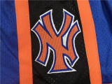 Retro 96 97 Blue New York Knicks Basketball Shorts