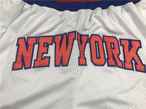 Vintage 1994 Finals White New York Knicks Basketball Shorts