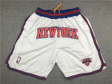 Vintage 1994 Finals White New York Knicks Basketball Shorts
