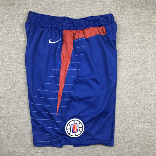 Hot Sale Blue Los Angeles Clippers Basketball Shorts