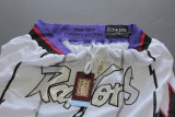 Hot Selling Retro 98 99 Toronto Raptors Basketball Shorts With White Stitching