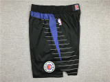 Hot Sale City Edition Black Los Angeles Clippers Basketball Shorts