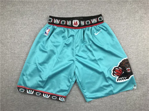 Hot Sale Vintage 95 96 Green Memphis Grizzlies Basketball Shorts