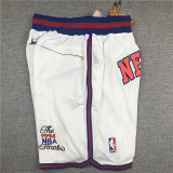 Vintage 1994 Finals White New York Knicks Basketball Shorts