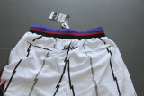 Hot Selling Retro 98 99 Toronto Raptors Basketball Shorts With White Stitching
