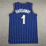 Classic Blue Anfernee Hardaway #1 Orlando Magic Basketball Jersey Sports Shirt Tops