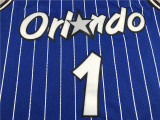 Classic Blue Anfernee Hardaway #1 Orlando Magic Basketball Jersey Sports Shirt Tops