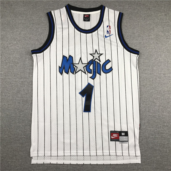  Classic White Anfernee Hardaway #1 Orlando Magic Basketball Jersey Sports Shirt Tops