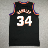 Vintage Black Charles Barkley #34 Phoenix Suns Basketball Jersey Sports Shirt Tops