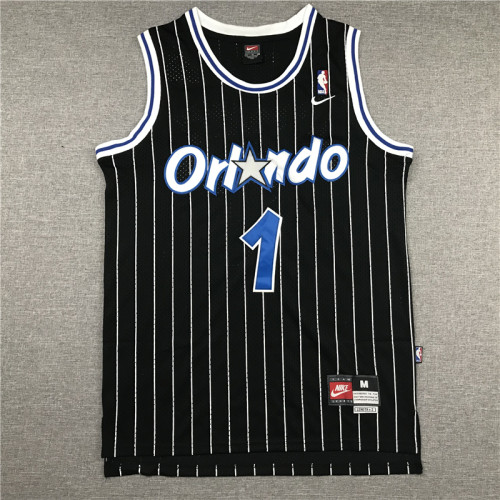 Classic Black Anfernee Hardaway #1 Orlando Magic Basketball Jersey Sports Shirt Tops
