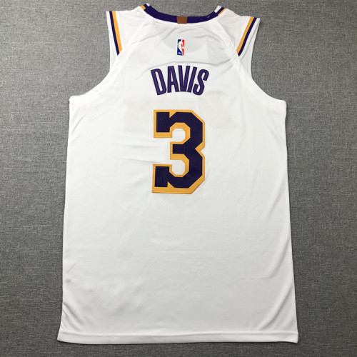 Platinum Edition Anthony Davis #3 Los Angeles Lakers Basketball Jersey Sports Shirt Tops