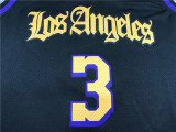 Latin Version Yellow Anthony Davis #3 Los Angeles Lakers Basketball Jersey Sports Shirt Tops
