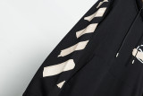 Off White unisex hoodies square arrow streetwear jumper sweatshirt activewear