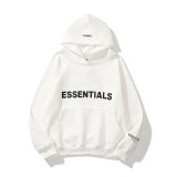 Mens Womens FEAR OF GOD ESSENTIALS Hoodie Couple Sweater FOG Pullover Sweatshirt