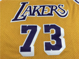 Dennis Rodman #73 Los Angeles Lakers Basketball Jersey Sports Shirt Tops