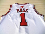 Classic Version Derrick Rose #1 Chicago Bulls Basketball Jersey Sports Shirt Tops
