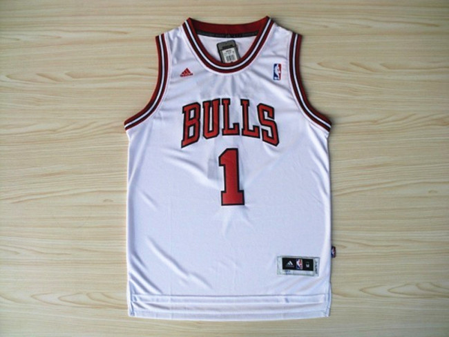 Classic Version Derrick Rose #1 Chicago Bulls Basketball Jersey Sports Shirt Tops