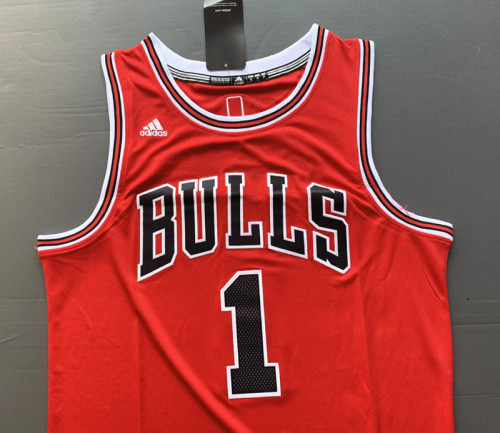 Derrick Rose #1 Chicago Bulls Basketball Jersey Sports Shirt Tops