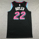 City Edition Black Jimmy Butler #22 Miami Heat Basketball Jersey Sports Shirt Tops