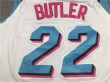 City Version White Jimmy Butler #22 Miami Heat Basketball Jersey Sports Shirt Tops