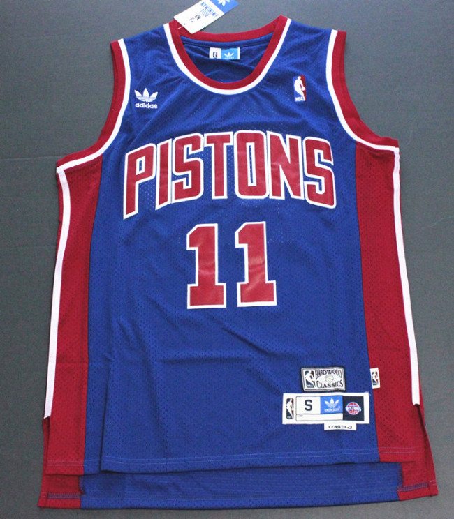 Retro Adi Blue Grant Hill #33 Detroit Pistons Basketball Jersey Sports Shirt Tops