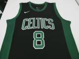 Classic Black Kemba Walker #8 Boston Celtics Basketball Jersey Sports Shirt Tops