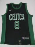 Classic Black Kemba Walker #8 Boston Celtics Basketball Jersey Sports Shirt Tops