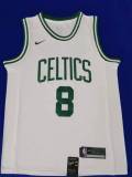 Classic White Kemba Walker #8 Boston Celtics Basketball Jersey Sports Shirt Tops