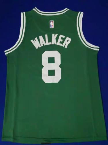 Classic Green Kemba Walker #8 Boston Celtics Basketball Jersey Sports Shirt Tops 