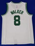 Classic White Kemba Walker #8 Boston Celtics Basketball Jersey Sports Shirt Tops