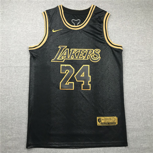 Black Mamba Kobe Bryant #24 Los Angeles Lakers Basketball Jersey Sports Shirt Tops