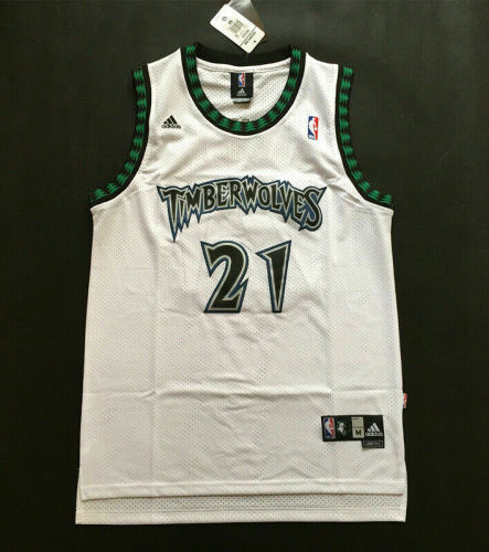 Classic Style Kevin Garnett #21 Minnesota Timberwolves Basketball Jersey Sports Shirt Tops