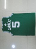 Classic Green Kevin Garnett #5 Boston Celtics Basketball Jersey Sports Shirt Tops