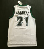 Classic Style Kevin Garnett #21 Minnesota Timberwolves Basketball Jersey Sports Shirt Tops