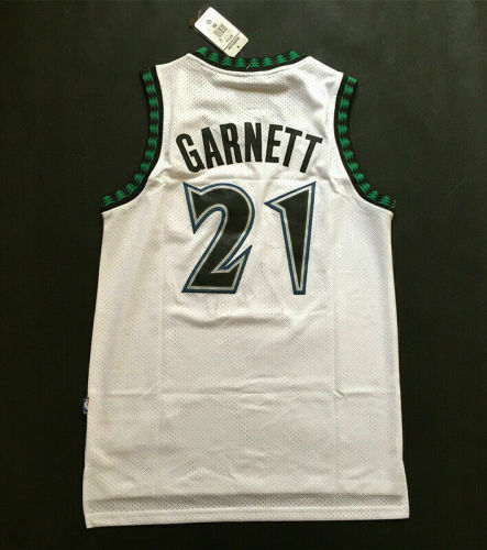 Classic Style Kevin Garnett #21 Minnesota Timberwolves Basketball Jersey Sports Shirt Tops