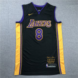 Retired Version Black Kobe Bryant #8 Los Angeles Lakers Basketball Jersey Sports Shirt Tops 