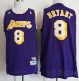 Vintage Purple Kobe Bryant #8 Los Angeles Lakers Basketball Jersey Sports Shirt Tops 